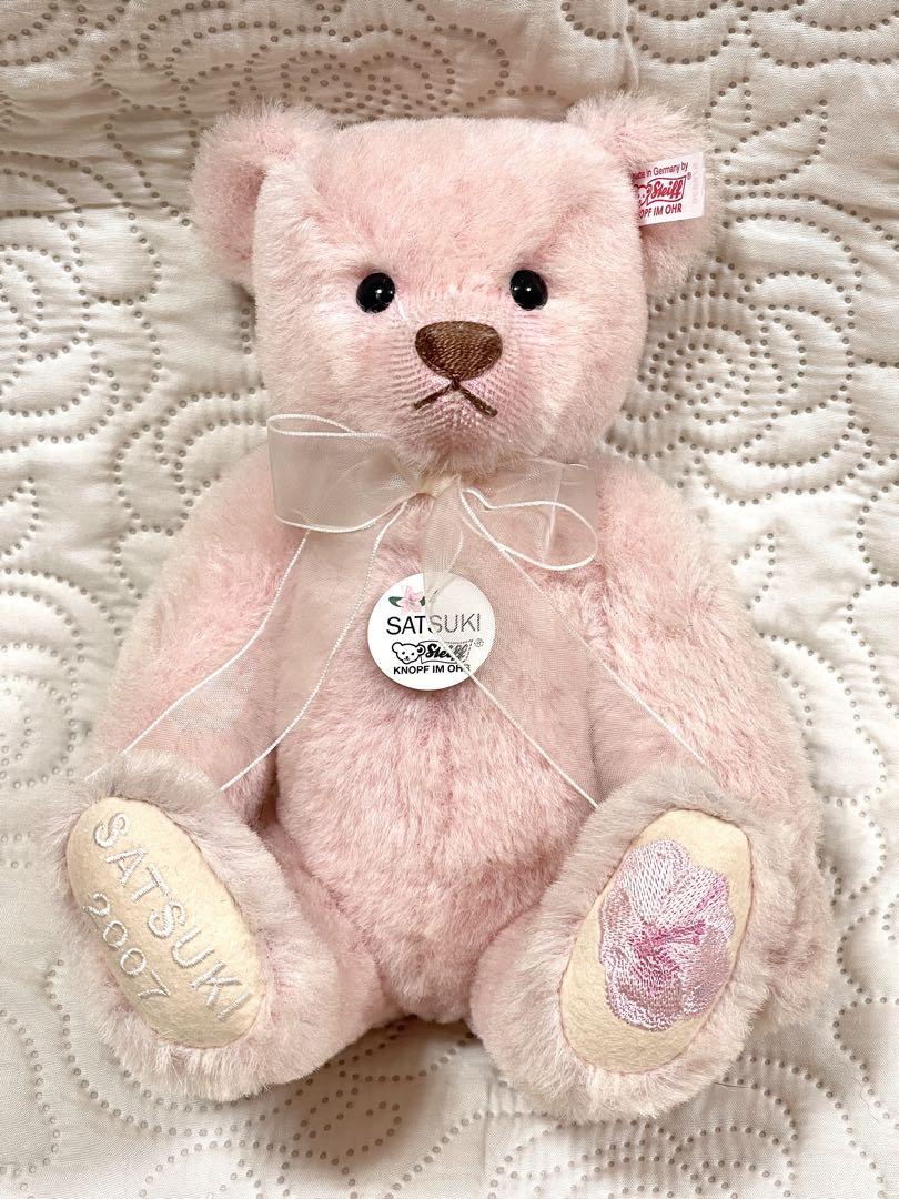 

[USED] Steiff Teddy Bear Satsuki Pink