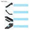 Electric Back Hair Shaver Doityourself Cordless Foldable Back Hair Trimmer Removal Tool