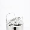 6L Large Capacity Home Brewed Beer Barrel Stainless Steel Wine Bucket Portable Steel Ball Lock Keg