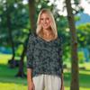 3/4 Length Sleeve Womens Tops Summer Trendy  V-Neck Blouses Dressy Casual  T-Shirt Summer Outfits Beach Vacation