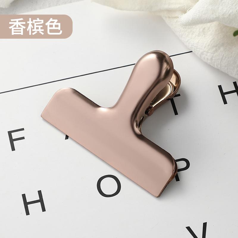 Tainless Steel Bag Clipsf for Food Heavy Duty Metal Silver Food Clips Office Paper Clamps Air Tight Seal Snack Clips 890₽