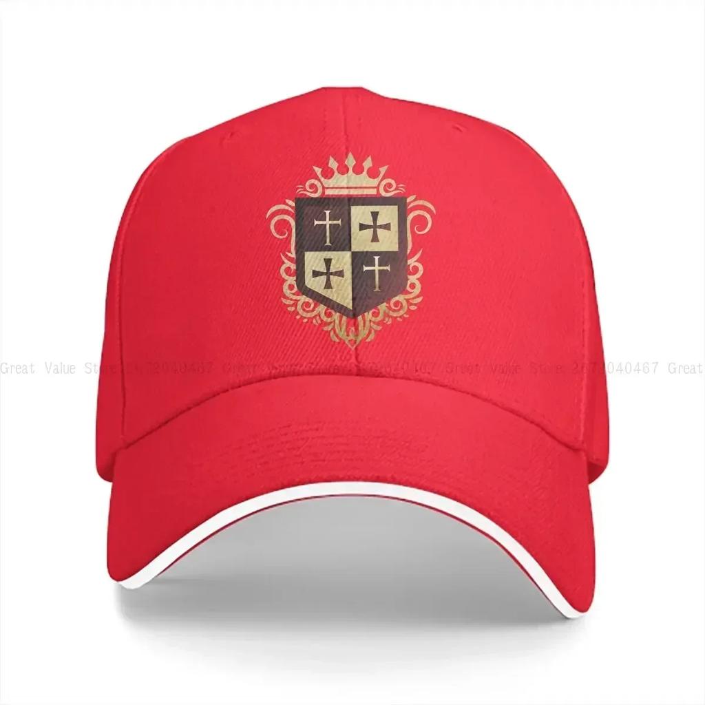 Pure Color Dad Hats Templar Cross Medieval  Unisexs Hat Sun Visor Baseball Caps Knights Templar Peaked Cap