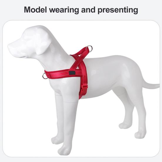 No Pull Dog Harness Breathable Mesh Padded Dog Harness Adjustable Reflective Escape Proof Dog Harness for Small Medium Large Dogs