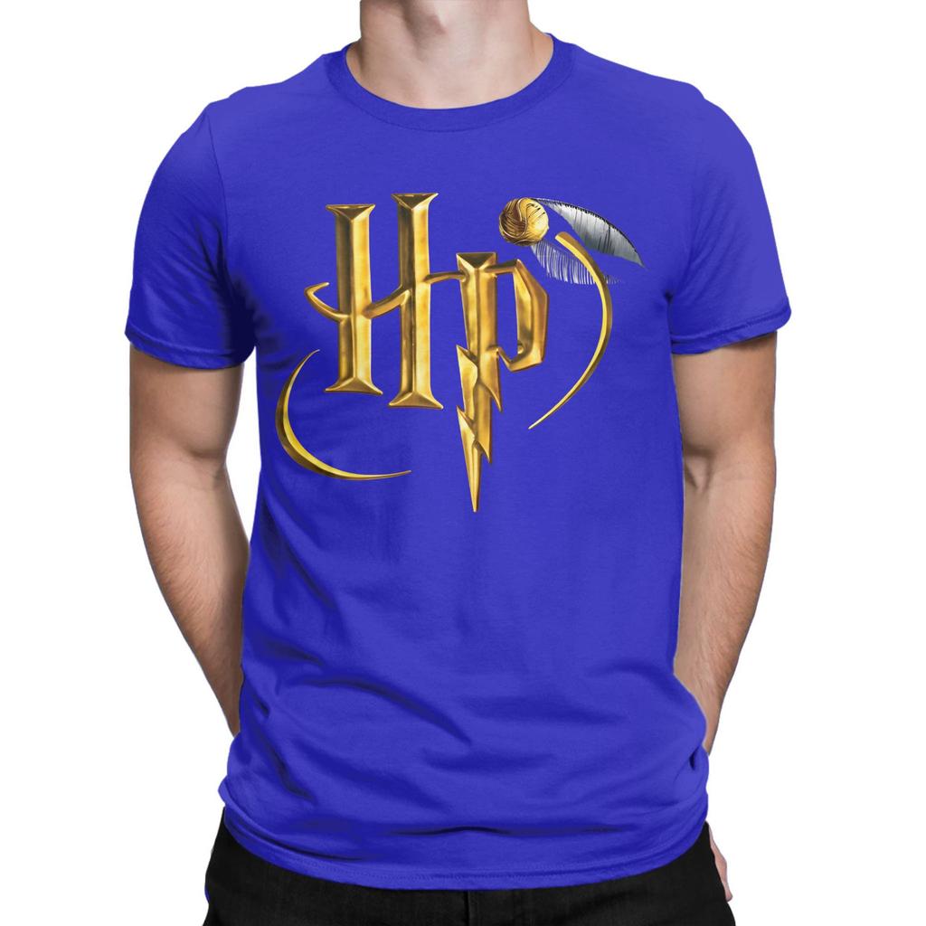 Lustige Harry Film P-Potters Welt T-Shirts für Männer O-Ausschnitt 100% Baumwoll T-Shirt Kurzarm T-Shirts Sommerkleidung