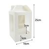 Floral Packaging Boxes Wedding Clear Window Shop with Handle Portable Flower Box Packaging Wrapping Gift Bag Party Favor Boxes