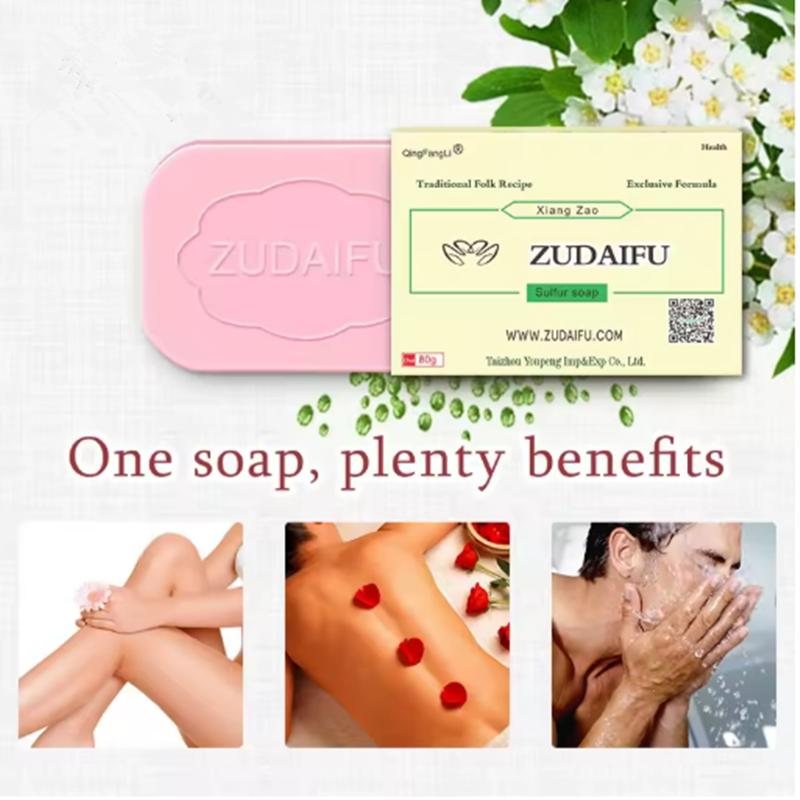 Zudaifu Soap Cleanser Cleaning Oil Control Body Skin Care 80g