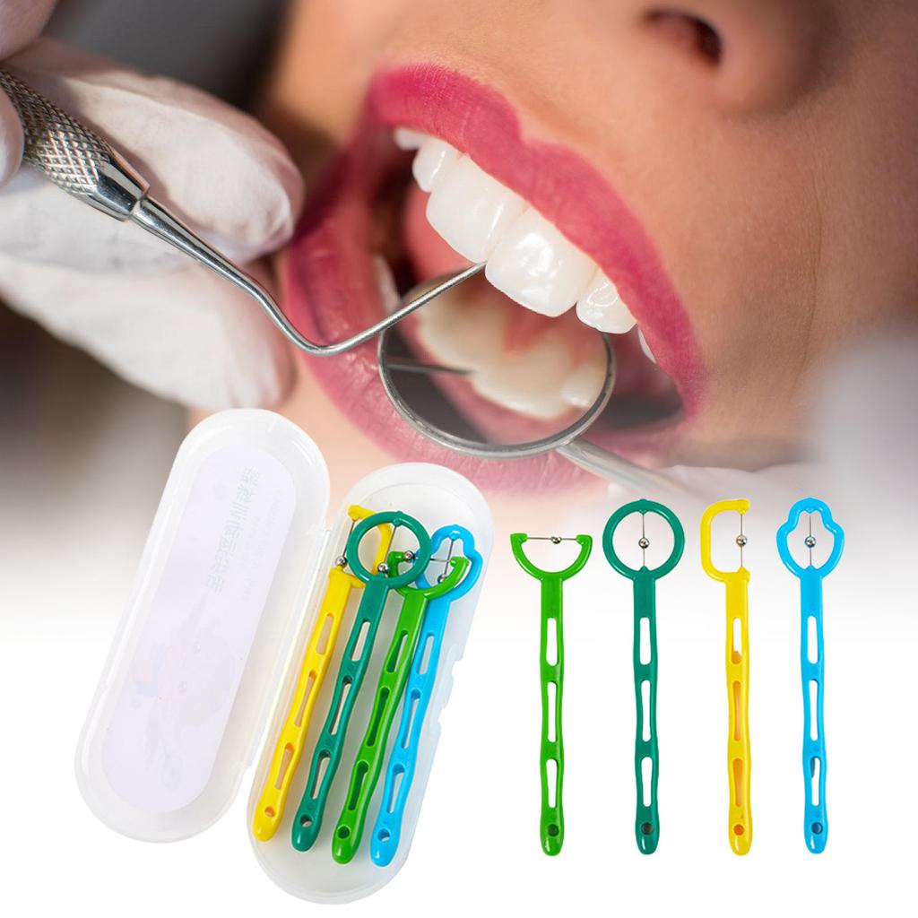 3/4Pcs Tongue Tip Lateralization and Elevation Tools Therapeutic Tool Set for Apraxia Dysarthria Improve Feeding Skills