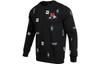 Sweatshirts Men's Black Crew Neck Moderate Regular HN8982