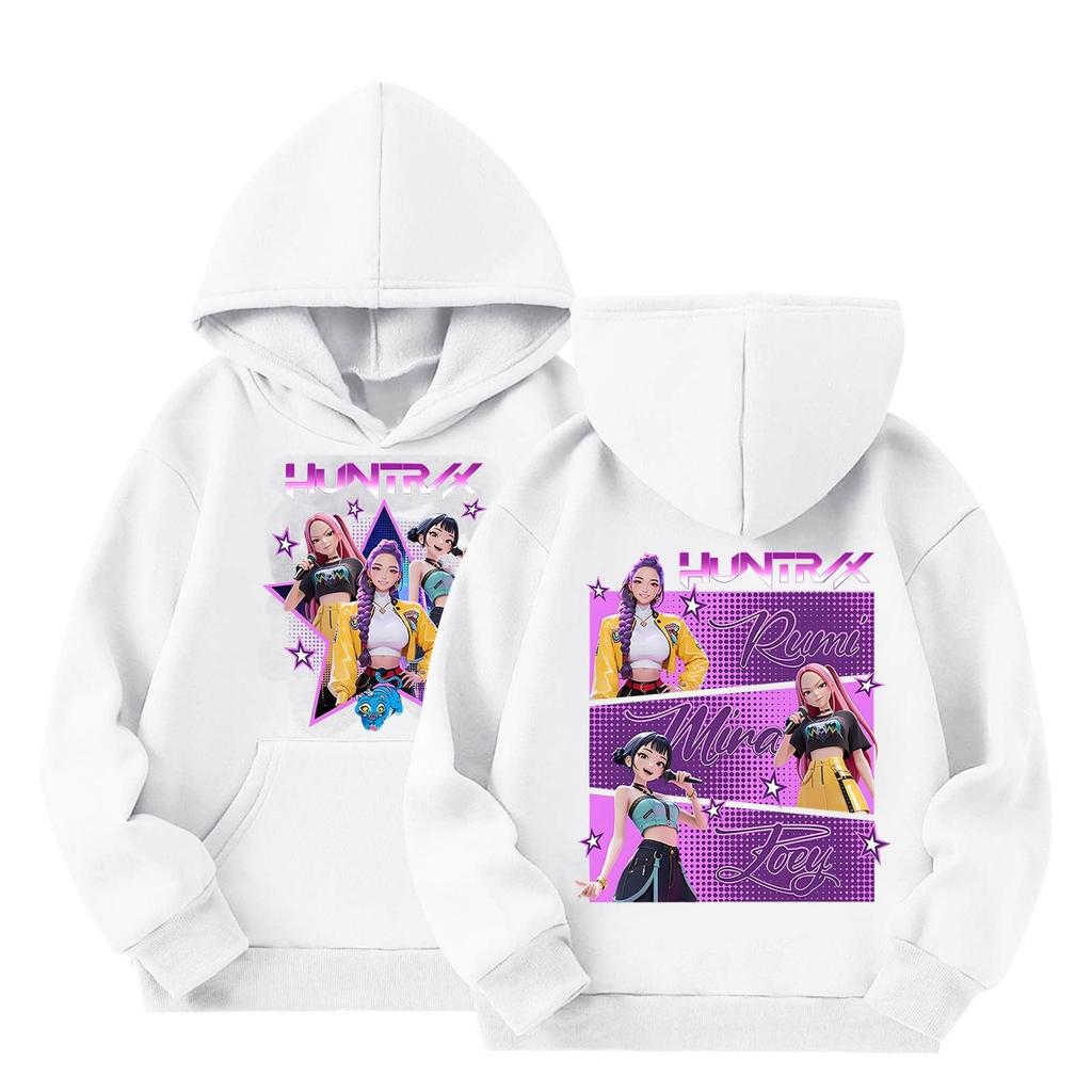 Cute Hoodies For Teen Children Trendy Preppy Hooded Sweatshirts Oversized Long Sleeve Shirts Clothes For Children