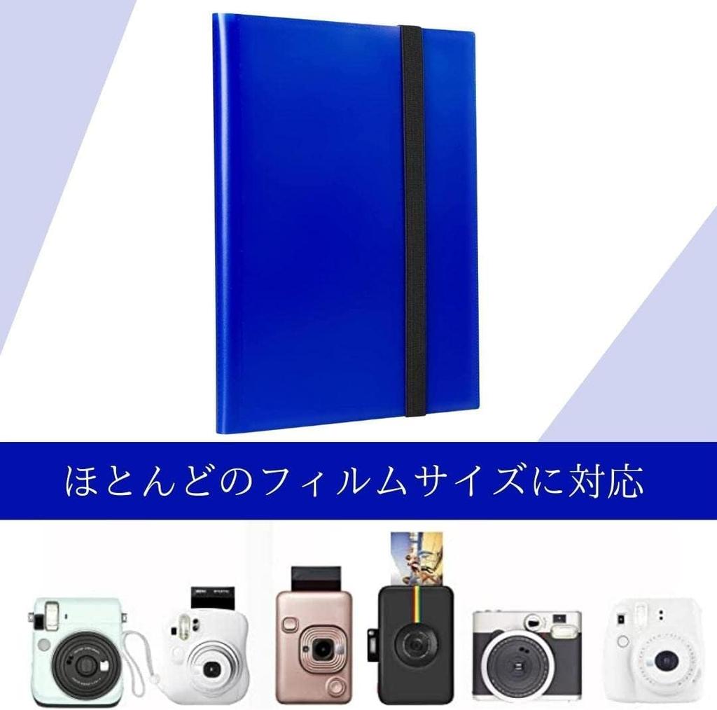 Mini Album for Instax and Polaroid (Blue, 396 Photos)