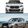 1 Pair Bright Black M Look Rearview Side Mirror Cover Caps for BMW X1 IX1 U11 U12, X2 IX2 U10 Accessories