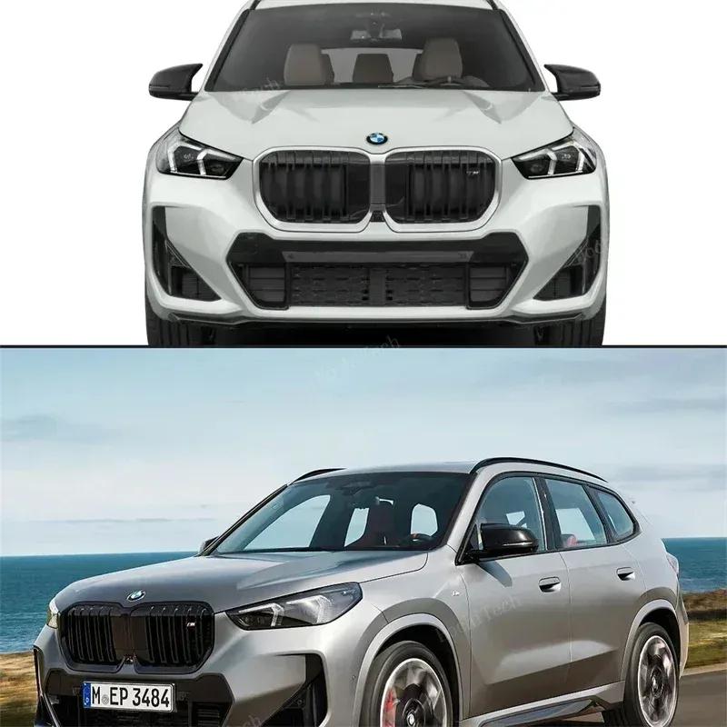1 Pair Bright Black M Look Rearview Side Mirror Cover Caps for BMW X1 IX1 U11 U12, X2 IX2 U10 Accessories