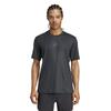 Adidas KTN09 Power Three Stripes Short Sleeve Black Men's T-Shirt, (JI8215)