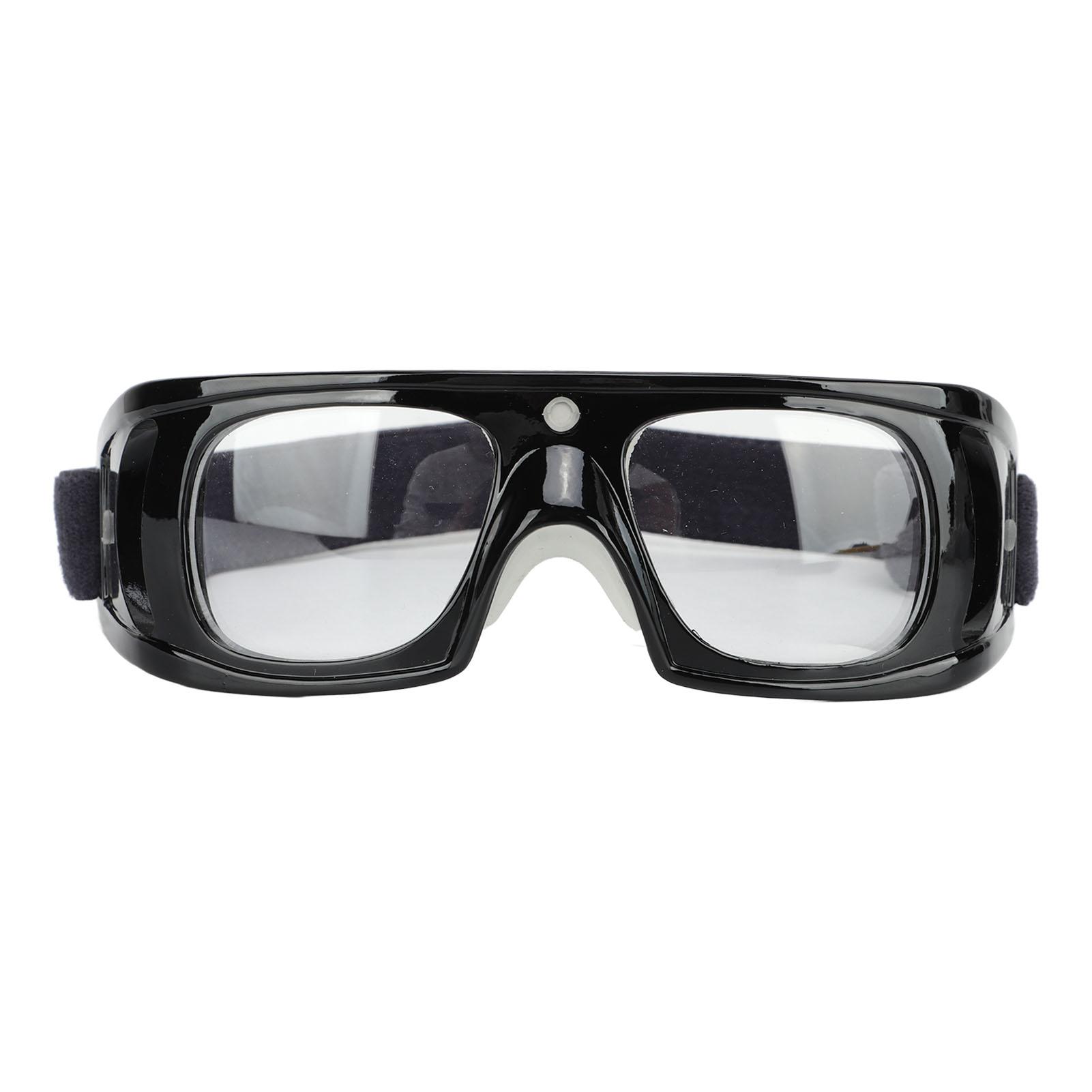 

Спортивные очки Свободный регулируемый дизайн Изогнутая посадка Рама Ударопрочный ПК материал Защитные