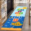Cartoon Runner Rug Children's Bedroom Bedside Blanket, Anti-Slip Washable, Indoor Area Carpet, Home Decoration