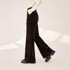Women's Vintage High-Waist Corduroy Wide-Leg Pants