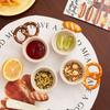 Cute Bakery-Themed Ceramic Small Dish – Baguette and Bread Plate for Restaurant or Home Use