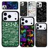 Capa Case for iPhone 17 Air 16 Pro Max 15 Plus 11 13 Mini 14 12 Back Phone Cover Funny Maths and Physics Design