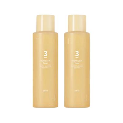 Nr. 3 Super Glowing Essence Toner 200 ml (1+1 Satz)