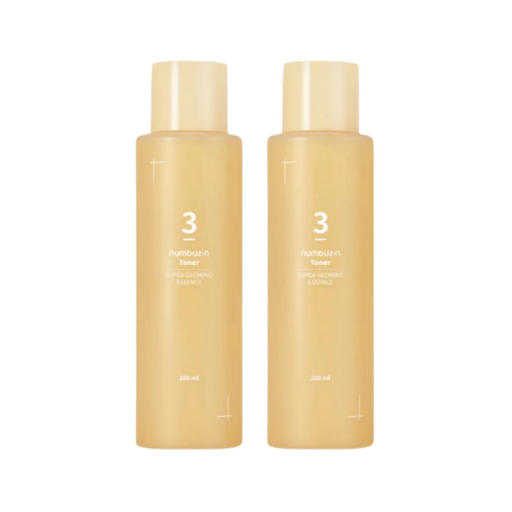 

numbuzin No.3 Super Glowing Essence Toner 200ml (1+1 Set)