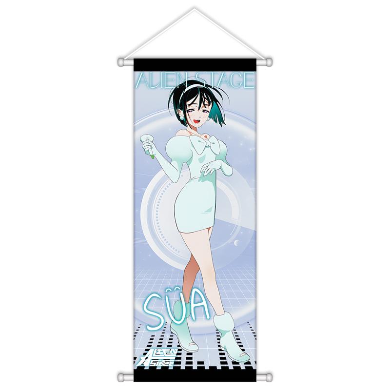 Anime Alien Stage Mizi Sua Ivan Till Hyuna Luka Wall Scroll Poster Decoration Gifts