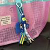 Porta-Chaves Fofo com Pingente de Prancha de Surf com Corda Trançada e Charms Adoráveis para Decoração de Mochila Presentes de Praia Uso Diário