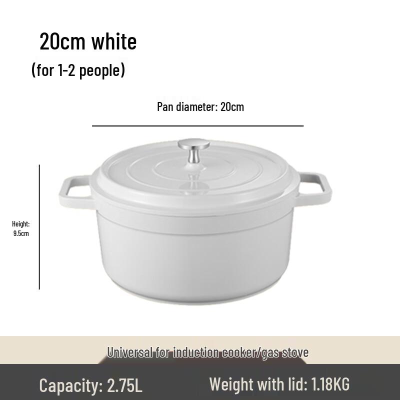 Youxia Enamel Non-stick Stew Pot