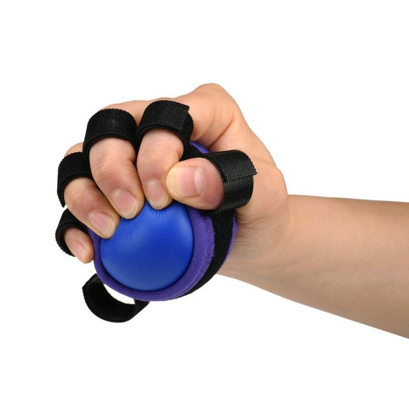 PU Hand Grip Finger Ball Practice Hemiplegia Muscle Strength Training Rubber Rehabilitation Finger Gripper Ball Hand Grip