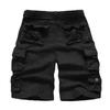 2026 New Fashion Military Cargo Shorts Men High Quality Cotton Casual Multi-pocket Men's Summer Shorts ( With Belt )