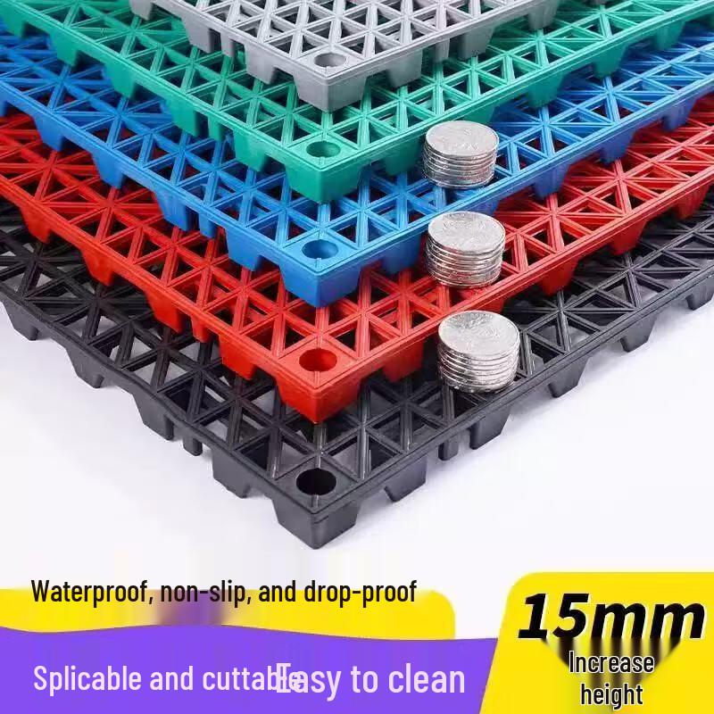 Oujiewang Ineinandergreifende rutschfeste Badezimmer-Matte