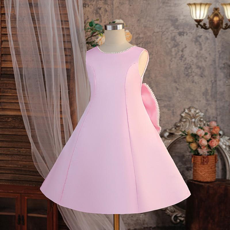 Girls Formal Dress Princess Tulle Gown Kids Performance Party Toddler To Teen Pageant