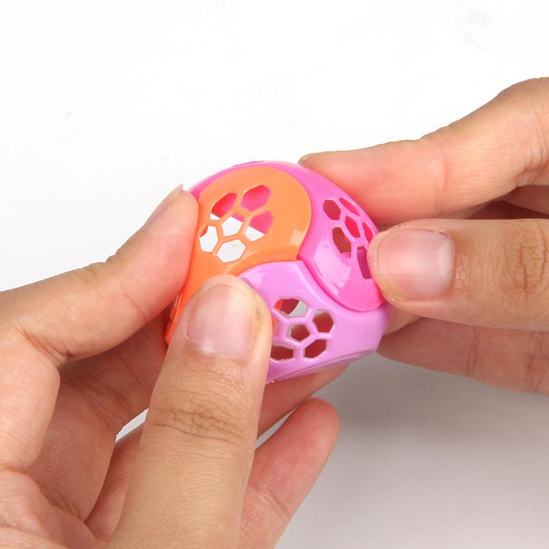 Kreativ 10 Stück Lustige Montage Kleine Spielzeuge Puzzle Gitterball Kinderspielzeug zum Anfassen Nostalgisch Klassischer Puzzleball Geburtstagsgeschenk