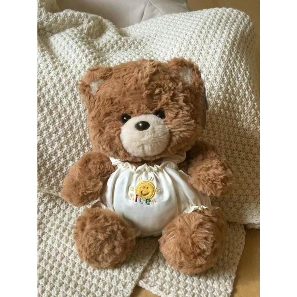Cute Milo Bear Cute Overalls Dress Up Teddy Bear Plush Toy Throw Pillow Gift Doll