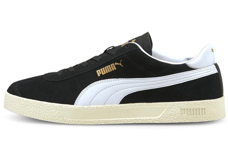PUMA Club Black White 381111-02 35.5