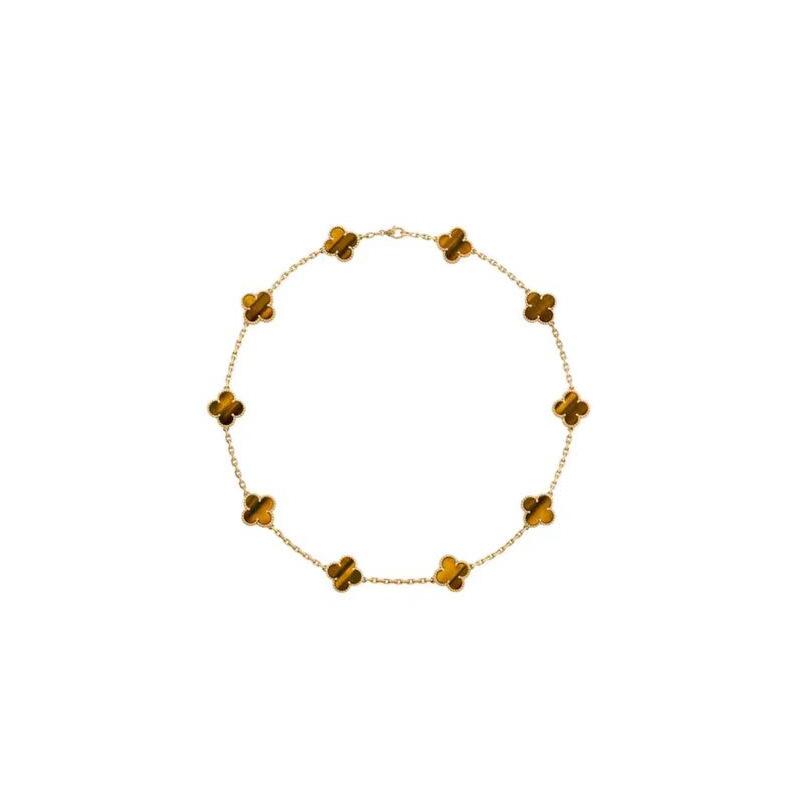 Four-leaf Clover 10-flower Necklace High-end Luxury Women's Clavicle Chain