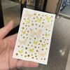1 Sheet Elf Butterfly Rhinestone Face Stickers Kawaii Self Adhesive Weaving Butterfly Decor For Stage Concert Makeup Supplies