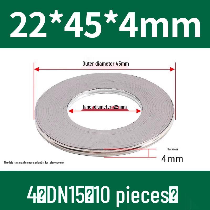 

1-Inch DN25 High-Temperature Graphite Wrapped Metal Flange Valve Sealing Gasket