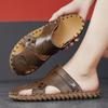 Hot selling men's slippers and sandals in summer  Breathable an comfortable casual men's  New outdoor walking  SANDALS  shoes