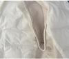 Women's Short Slimming Lightweight White Goose Down Jacket for Running and Outdoor Yoga - Autumn/Winter
