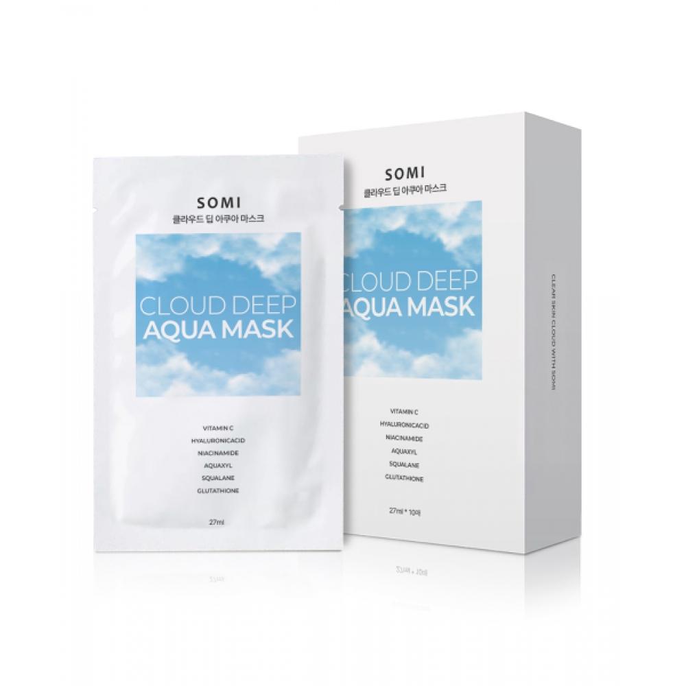 Somi Cloud Deep Aqua Mask 27ml 10 Sheets NONE