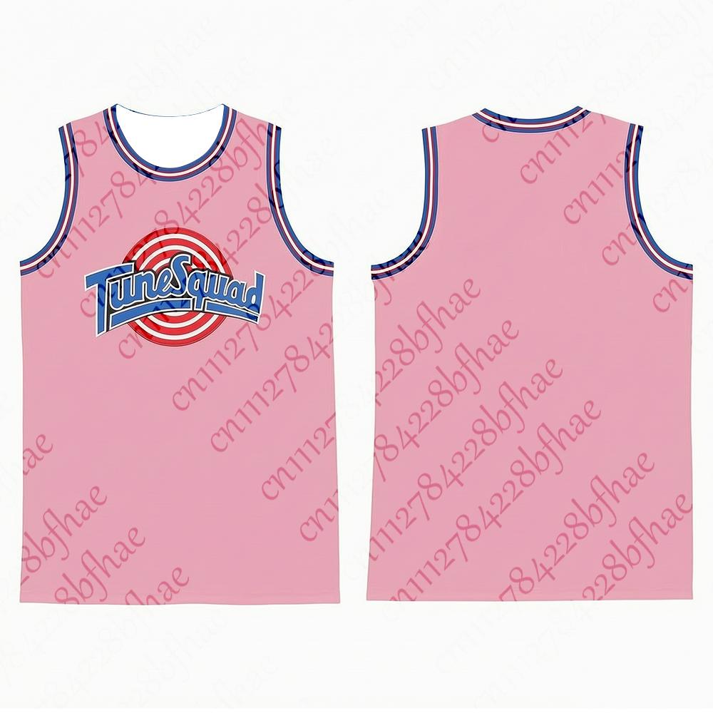 Space Jam Tune Squad Movie Basketball Jersey Retro Breathable Quick-Dry Men's And Women's Athletic Sport Tank Top for Children