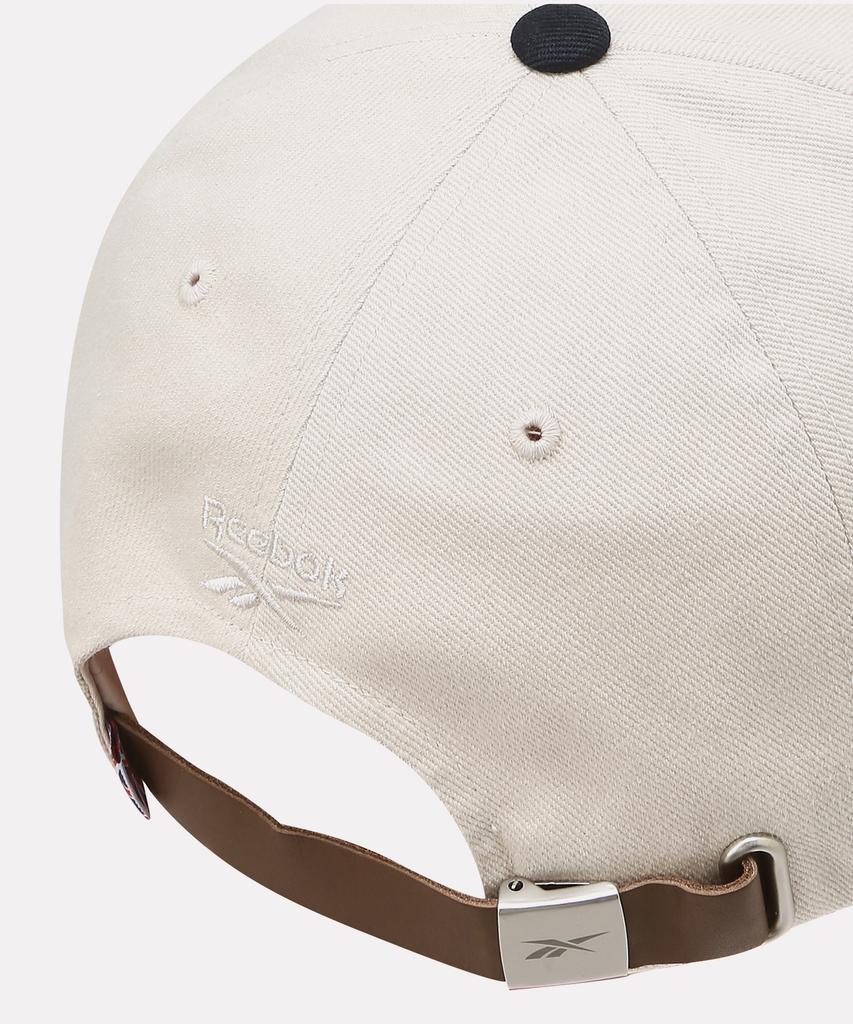 REEBOK Two-Tone Logo Ball Cap - Ivory:Navy