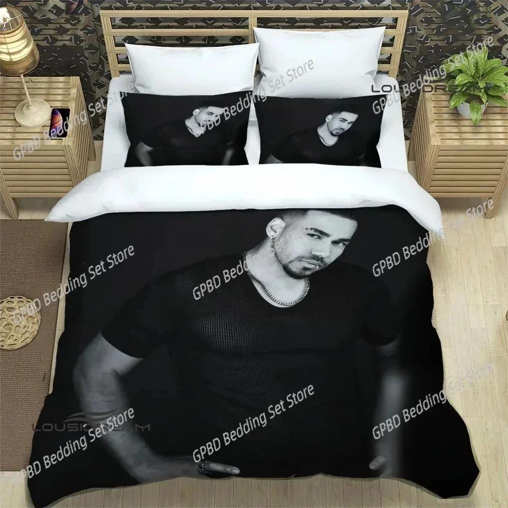 Latin Singer Romeo Santos 3D NEW Duvet Cover Pillowcase Bedding Set Adult Girl Bedroom Decoration Children Single Double Large
