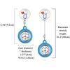 Lancardo Nurse Nurse Pocket Pocket Heart Nursery Blue Watch, Watch, Watch, Watch, Silicone, Removable, Stretchable, Men's, Women's, Cute, Stethoscope,