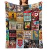 Gilbert and Sullivan Opera Posters Throw Blanket Sofa Furry valentine gift ideas Kid'S Blankets