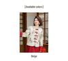 2026 Elegant Tang Suit: Chinese Embroidered Spring & Autumn Outerwear for Middle-Aged and Elderly Women