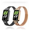 Xiaomi Smart Band 9 Active İçin Milan Kordon Metal Koruyucu Kılıf Tampon Manyetik Halka Bileklik Redmi band 3Watch İçin