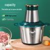 Stainless Steel Multifunctional Electric Meat Grinder & Food Processor