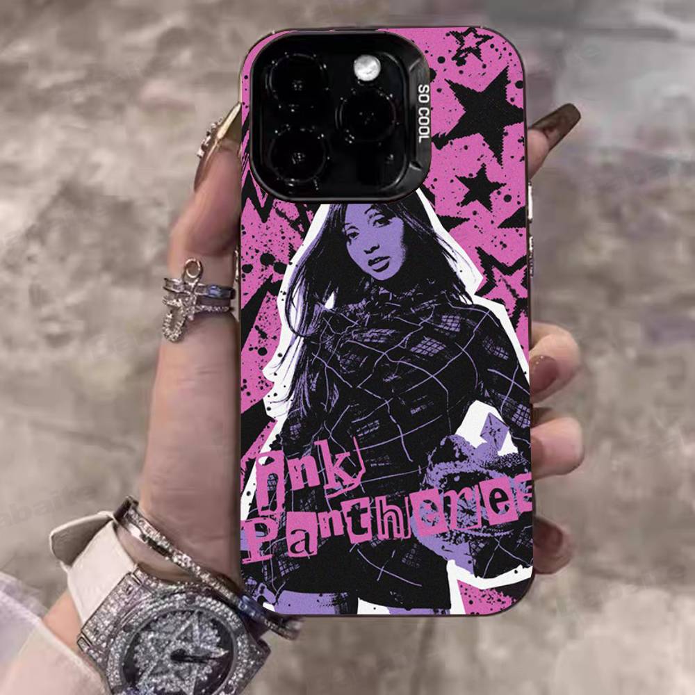Singer Pinkpantheress Phone Case For IPhone 17 16 Plus Pro Max 15 14 13 12 11 Matte Colorful Covers