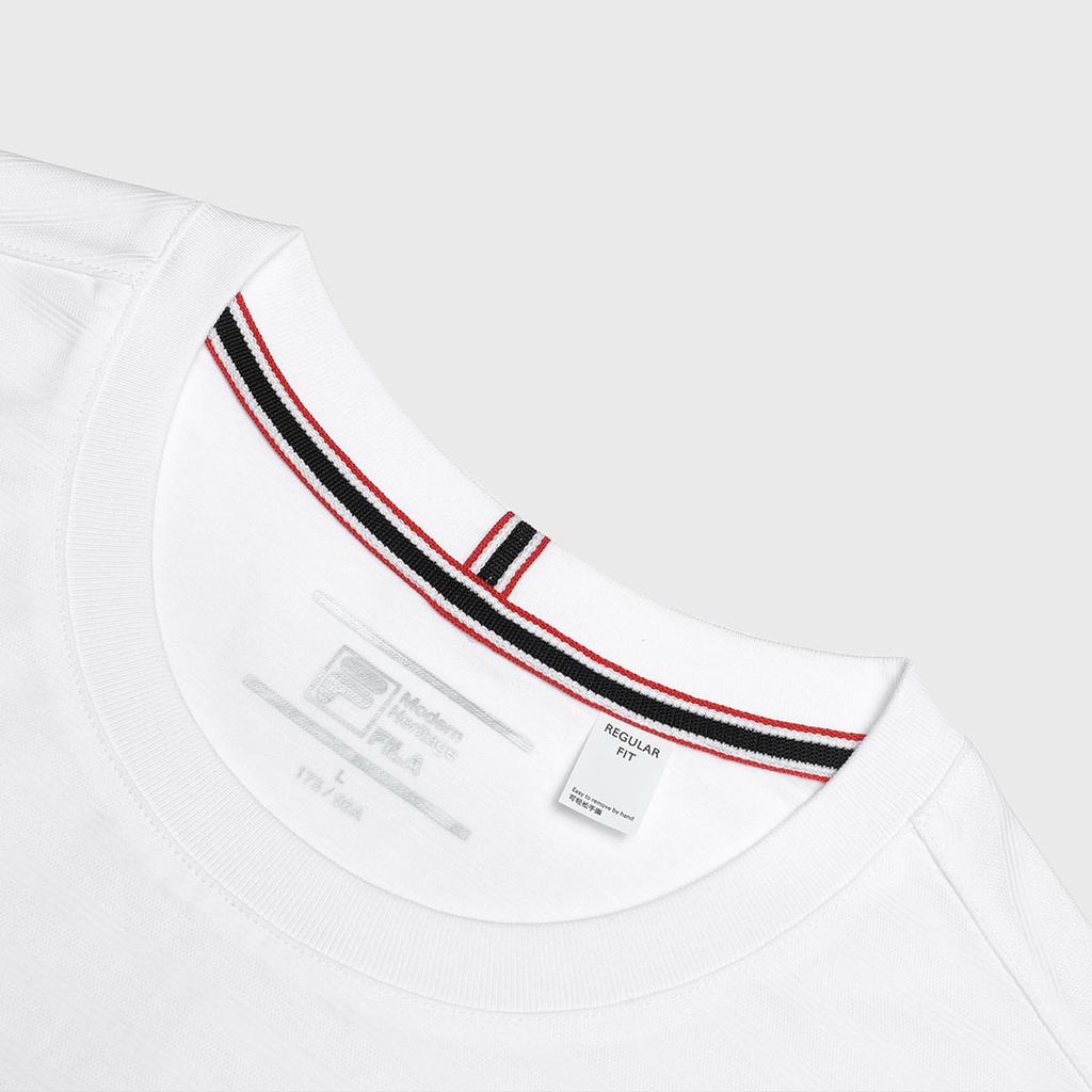 New FILA T Shirt Men's Standard White F11M321109B-WT